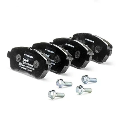 Imagen de DELPHI LP2306 Juego de pastillas freno no preparado para indicador desgaste sin chapa antichirridos con accesorios FORD: FIESTA 6, 6 Van