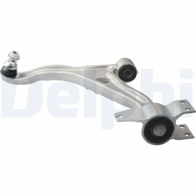 Imagen de DELPHI TC4586 Barra oscilante, suspensión de ruedas con rótula suspensión/carga izquierda, debajo, delante Brazo oscilante transversal Aluminio