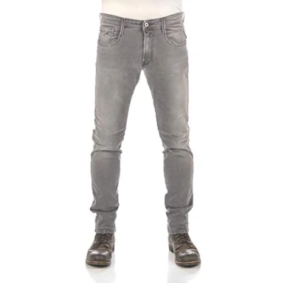 Imagen de Replay Anbass Vaqueros slim fit, Hombre, Talla: 29x32, Dark grey