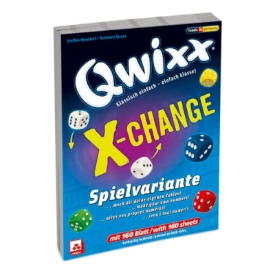 Imagen de NSV QWIXX X Change Bloques ADICIONALES, Color Amarillo (Cartamundi Deutschland 130015572)