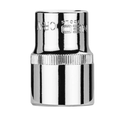 Imagen de NEO TOOLS 08 019 Piezas insertables de llave cubo 1/2 3124 19 mm Acero cromo vanadio SuperLock