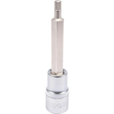 Imagen de YATO YT 04351 Piezas insertables de llave cubo DIN3120 M6 Acero para herramientas, cromo vanadio