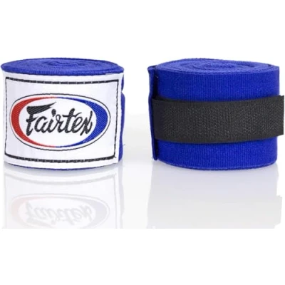 Imagen de Fairtex Vendas de Boxeo HW2: ¡Confort y Estilo para Todo Luchador. Protege Muñecas Nudillos con Elegancia, Disponibles en Varias Longitudes Colores. (120/Azul)