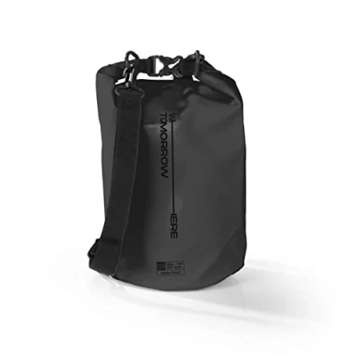 Imagen de #DoYourOutdoor Dry Bag Bolsa Mochila Impermeable y 2L 5L 10L 20L 30L Drybag en 2 Estilos Muchos Colores Ideal para Barco, Kayak, Pesca Camping, Negro, 30 L,