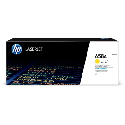 Imagen de HP 658A W2002A, Amarillo, Cartucho Tóner Original, de 6.000 páginas, para impresora LaserJet Enterprise M751dn