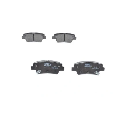 Imagen de BOSCH 0 986 494 768 Juego de pastillas freno Low Metallic con avisador acústico desgaste Chapa antichirridos HYUNDAI: i30 II Coupé norauto,