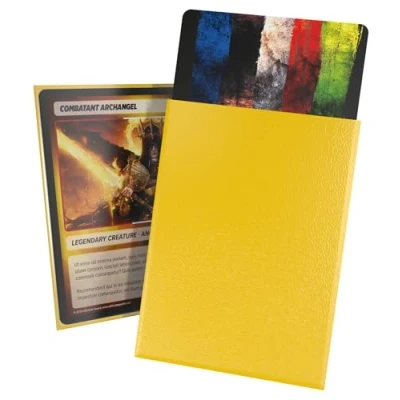 Imagen de Ultimate Guard Cortex Bolsas de plástico mate (66 x 91 mm, 100 unidades), color amarillo