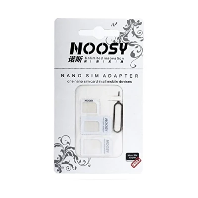 Imagen de Noosy Nano SIM Kit, paq. de 3 adaptadores