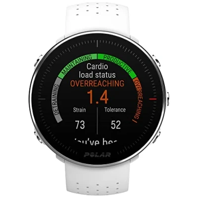 Imagen de Polar Vantage M Reloj con GPS y Frecuencia cardíaca en la muñeca Multideporte Running, registro avanzado del sueño, programas de entrenamiento (Resistente al Agua ligero)