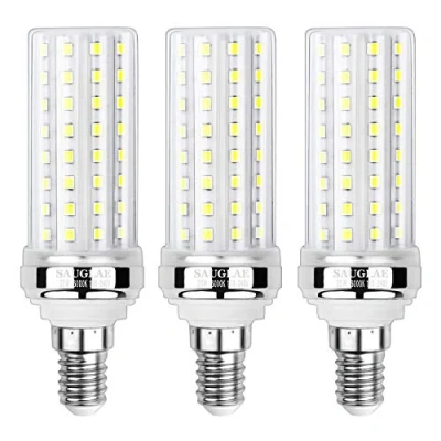 Imagen de SAUGLAE Bombillas LED de Maíz 20W, Incandescentes Equivalente 150W, Blanco Frío 6000K, 2300 lm, Pequeño Tornillo Edison E14, 3 Piezas