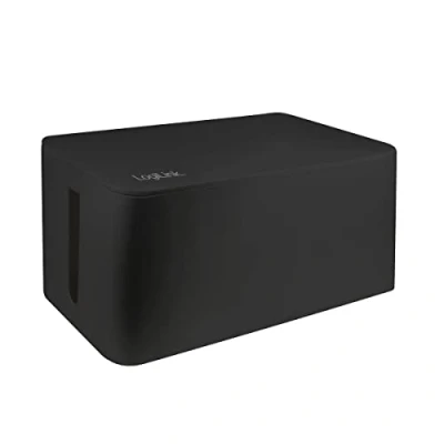 Imagen de LogiLink KAB0062 organizador De cables Cable box Negro 1 pieza(s) Organizadores (Cable box, Negro, plástico, 135 mm, 400 160 mm)