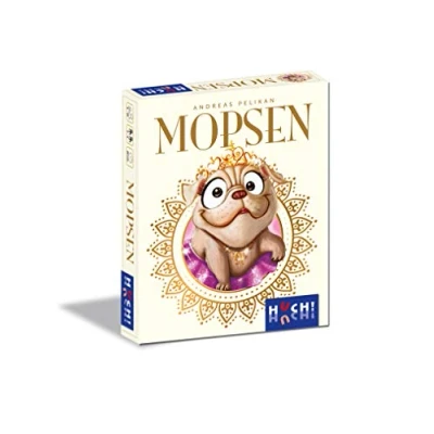 Imagen de Huch &amp; Friends 880659 Mopsen Juego de Cartas, Multicolor