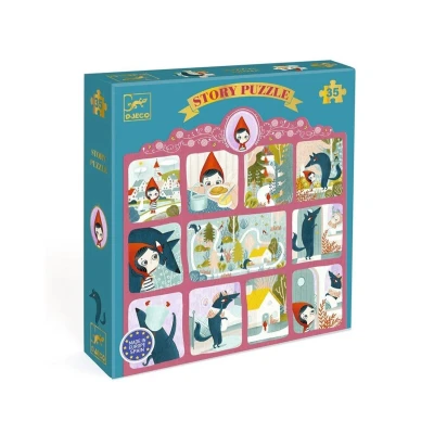 Imagen de Puzzle Cuento Caperucita Roja