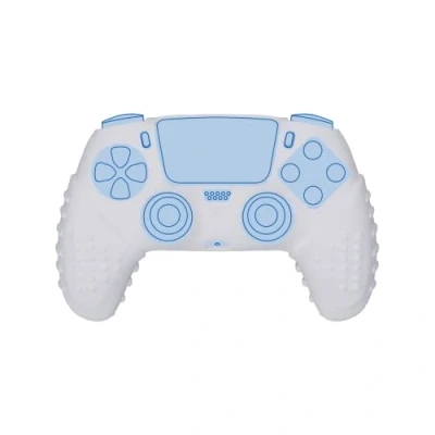 Imagen de Konix Caracasa Protectora para Mando DualSense de PS5 Silicona Blanco
