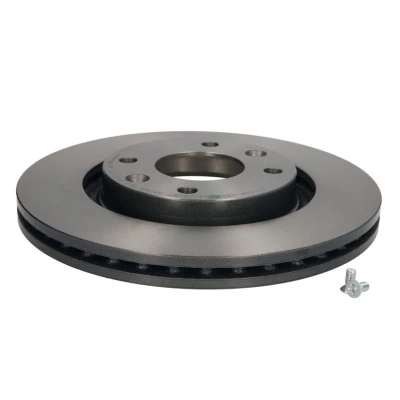 Imagen de BREMBO COATED DISC LINE 09.8695.11 Disco de freno 266 22 4 ventilación interna revestido con tornillos CITROËN: C4 Coupé, I Berlina, C3 II norauto,