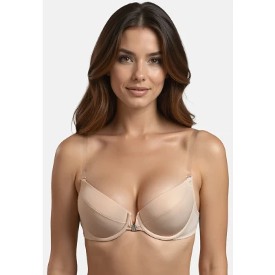 Imagen de Vivisence Strapless Sujetador sin tirantes/multiescote, Mujer, Talla: 100B, Beige