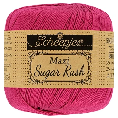 Imagen de Scheepjes 413 Cereza Maxi Sugar Rush Hilo 10x50g