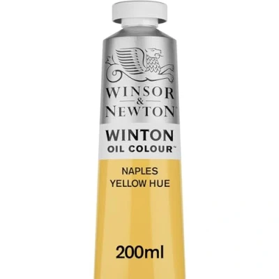 Imagen de Winsor &amp; Newton Winton Tubo De Pintura al Óleo, 200 ML, Marrón (Amarillo Nápoles)