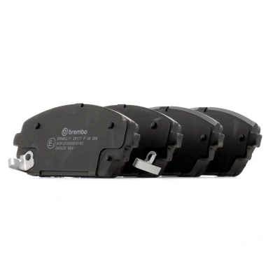 Imagen de BREMBO P 49 065 Juego de pastillas freno con avisador acústico desgaste Chapa antichirridos sin accesorios MAZDA: 3 Berlina, Hatchback