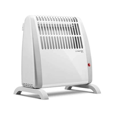 Imagen de TROTEC Calefactor eléctrico TCH 1 E, 450 W, Termostato, Anti Sobrecalentamiento, Control Antihielo, Silencioso, Portátil, Compacto, para Habitaciones de hasta 10 m²/25 m3, Blanco, Oficina, Hogar