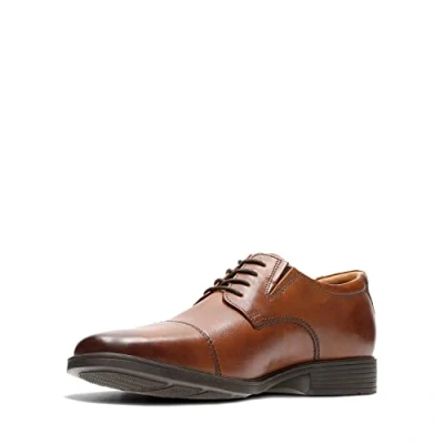 Imagen de Clarks Tilden Cap, Zapatos Hombre, Marrón Brown Dark Tan Leather, 48 EU