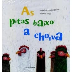 Imagen de As pitas baixo a choiva (infantil gallego)