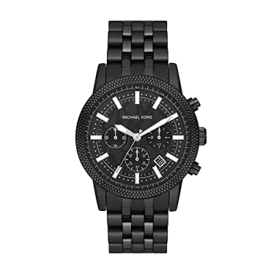 Imagen de Michael Kors Reloj Quartz Multifunction Hombre 38.00mm con dial Analógico Negro y Correa de Pulsera Metal MK9089