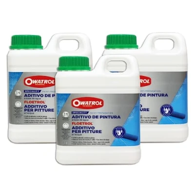 Imagen de OWATROL KIT 3 Uds ADITIVO DE PINTURA FLOETROL POURING 1 LT