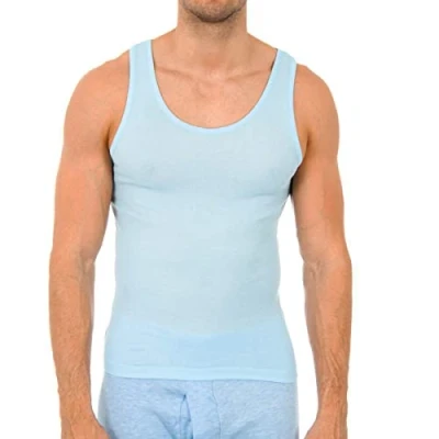 Imagen de Abanderado Camiseta sport Línea Clásico Algodón 50% Poliester Hombre x1, Azul (Celeste), L