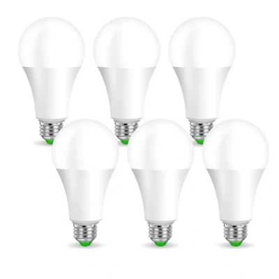 Imagen de EXTRASTAR Bombillas LED 18W E27, Luz Blanca Fría 6500K, 2000Lm, Equivalente a 126W Bombilla Incandescente Halógena, No regulable, 6Pcs