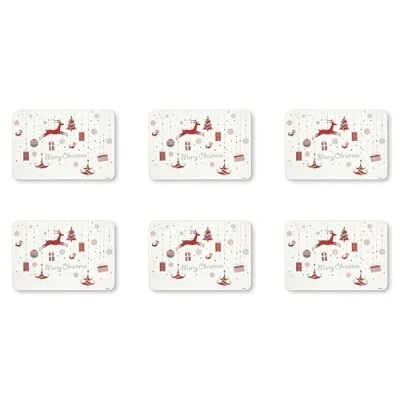 Imagen de Excelsa Juego de 6 manteles Individuales, Polipropileno