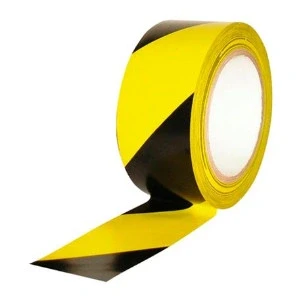 Imagen de Q Connect Cinta Adhesiva De Seguridad Amarilla Y Negra 20 Mt X 48 Mm