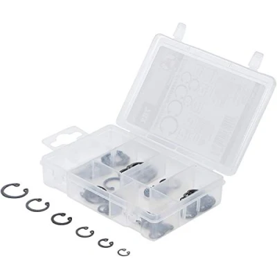 Imagen de BGS Diy 88170 Surtido de anillos seguridad interiores (circlip) Ø 8 19 mm 78 piezas