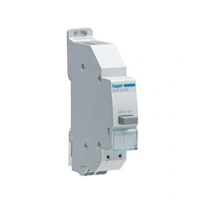 Imagen de Hager SVN351 Pulsador 16a 250v 1na+1nc