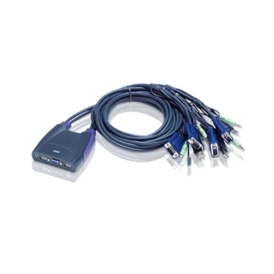 Imagen de Desconocido Aten CS64US,Easy KVM p?epína?,4 Porty VGA USB