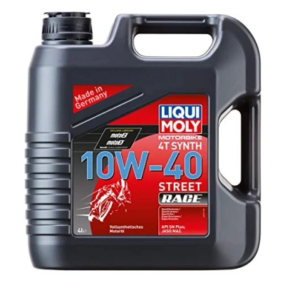 Imagen de Liqui Moly Motorbike 4T Synth Street Race 10W 40 4L Aceite de motor 20754