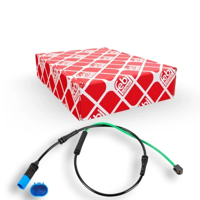 Imagen de FEBI BILSTEIN 173568 Sensor de Desgaste Pastillas Frenos Eje trasero izquierda, trasero, derecha BMW: 3 Berlina, Touring