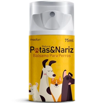 Imagen de Moofurr Crema Almohadillas Perros 75ml Natural Balsamo Patas para Perro Cura, Repara y Restaura Las Secas, Agrietadas Dañadas