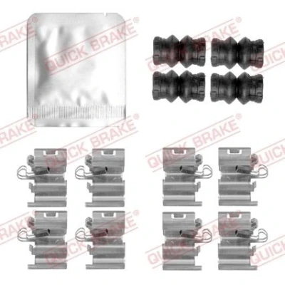 Imagen de QUICK BRAKE 109 0168 Kit de accesorios, pastillas frenos FIAT: Freemont, DODGE: Journey MPV