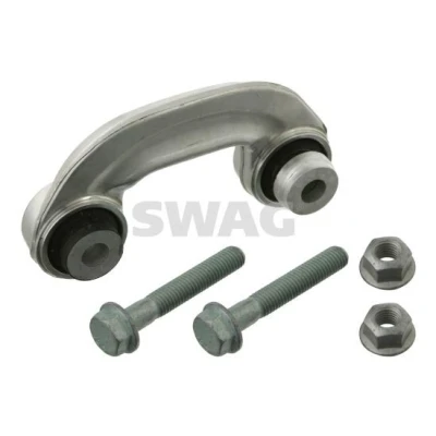 Imagen de SWAG 30 91 9702 Bieleta de suspensión Eje delantero, derecha 90 con tuerca, juego tornillos Aluminio VOLKSWAGEN: Passat B5 GP Berlina