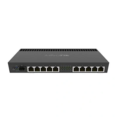 Imagen de Mikrotik RB4011IGS+RM Router Conectado Gigabit Ethernet Negro