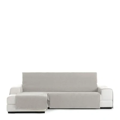 Imagen de Eysa Funda de chaisse Longue práctica Rabat 240cm., Color 56/Gris Claro, Izquierda Vista Frontal