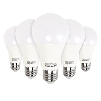 Imagen de Aigostar Bombilla LED E27 12W, Luz Calida 3000K, 1170 Lúmen, No Regulable 5 unidades