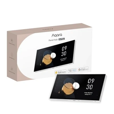 Imagen de Aqara Panel Hub S1 Plus, Zigbee, Matter Bridge, 2 Interruptores Eléctricos y 6 Inalámbricos integrados, Wi Fi 2,4/5 GHz, Compatible con Apple Home, Alexa, Google, SmartThings