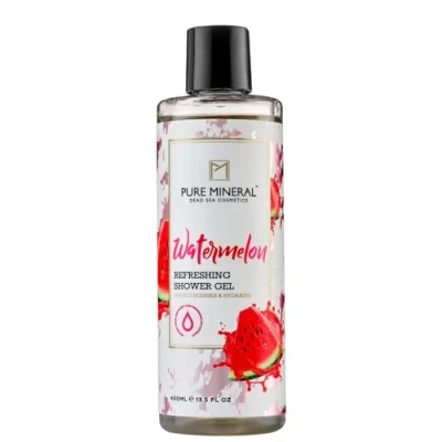 Imagen de Pure Mineral Gel de Ducha Sandía Hidratación y Vitalidad Rico en Antioxidantes Para Todo Tipo Piel Sin siliconas, sulfatos, parabenos 400ml