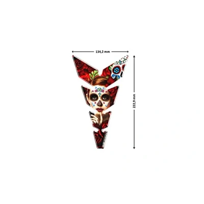 Imagen de Puig 9139R Protector Depósito Modelo Moon Rojo