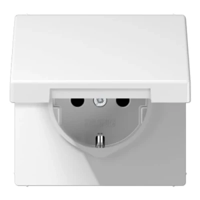 Imagen de JUNG LS 1520 KIKL WW Tipo F Blanco Caja de tomacorriente registradora