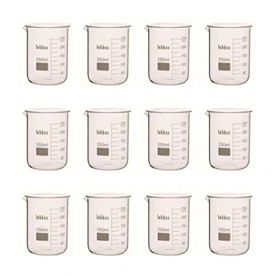 Imagen de Vaso de precipitados vidrio borosilicato LBG 3.3 (100ml, 12)