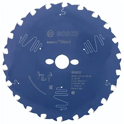 Imagen de Bosch Profesional 2608644340 Disco de sierra circular CSB Expert madera: 254x30x22D pos