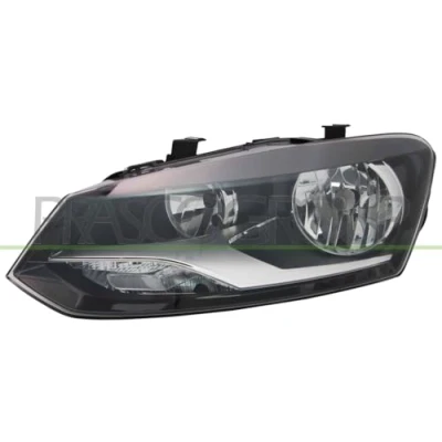 Imagen de PRASCO VG0234904 Faros izquierda H7/H7 con servomotor para reg. alcance luces VOLKSWAGEN: Polo V Hatchback